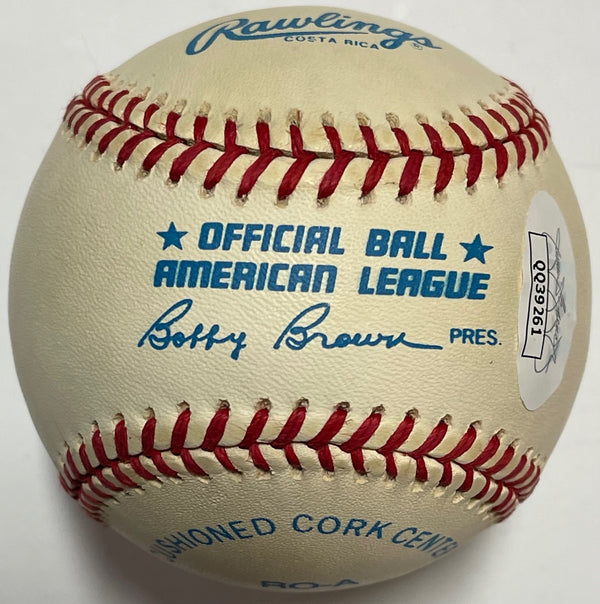 Bobby Doerr Autographed Official Baseball (JSA)