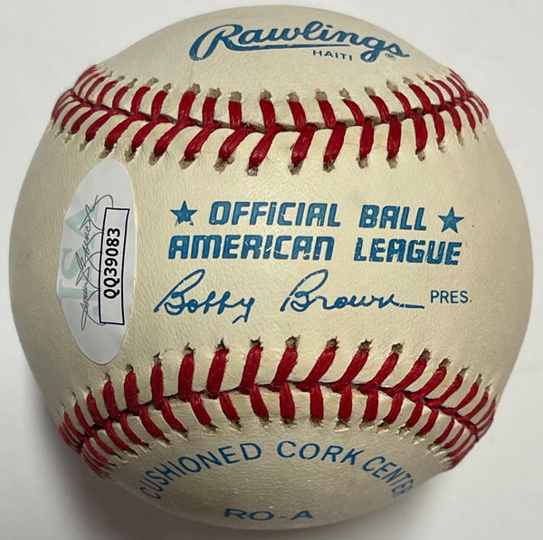 Frank Robinson Autographed Official Baseball (JSA)