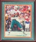 Dan Marino Autographed Framed 16x20 Photo (JSA)