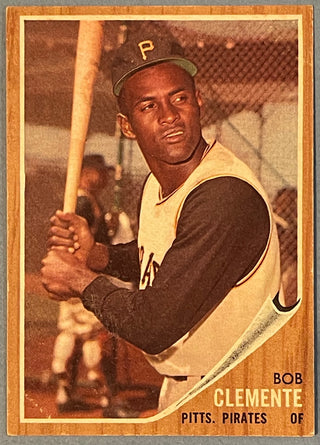 Bob Clemente 1962 Topps Baseball Card #10