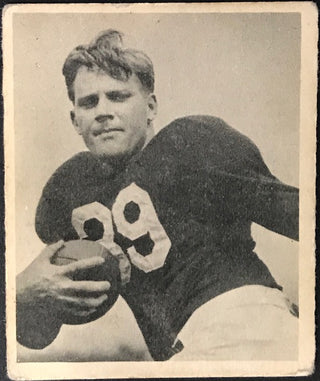 William De Correvont 1948 Bowman Football Card No 5