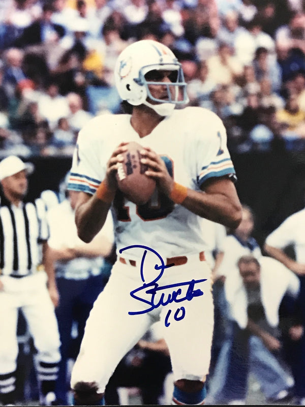 Don Strock Autographed 8x10 Photo Miami Dolphins