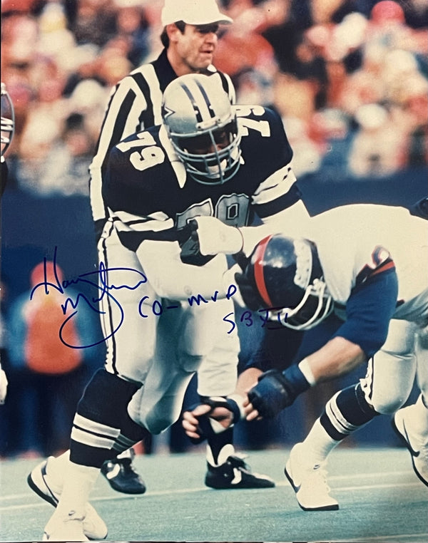 Harvey Martin Autographed 8x10 Football Photo