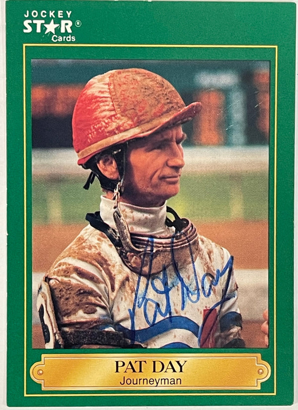 Pat Day Autographed 1991 Horse Star Cards