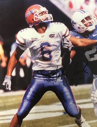 Taylor Jacobs Autographed 8x10 Photo Florida Gators