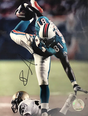 Randy McMichael Autographed 8x10 Photo Miami Dolphins