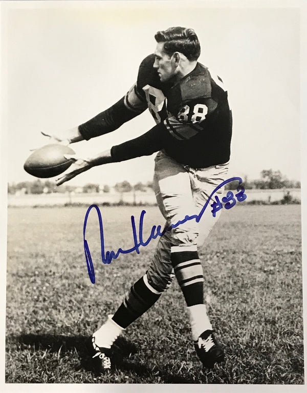Ron Kramer Autographed 8x10 Photo Green Bay Packers