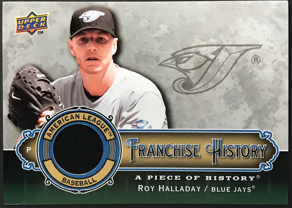 Roy Halladay 2009 Upper Deck Piece of History Relic Card