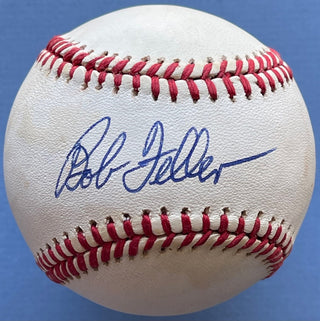 Bob Feller Autographed Official Baseball (JSA)
