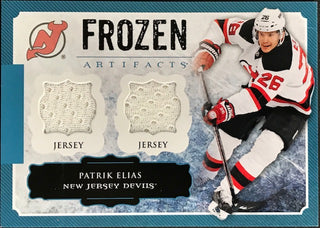 Patrik Elias 2013-14 Upper Deck Frozen Artifacts Jersey Card