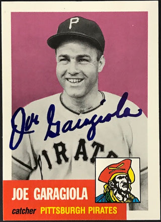 Joe Garagiola 1991 Autographed (1953) Series Topps Archives Card