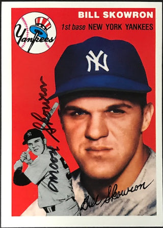 Bill Skowron 1994 Autographed (1954) Topps Archives Card