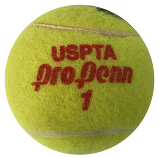 Todd Martin Autographed USPTA Pro Penn 1 Tennis Ball