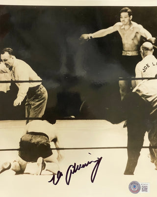 Max Schmelling Autographed 8x10 Boxing Photo (Beckett)