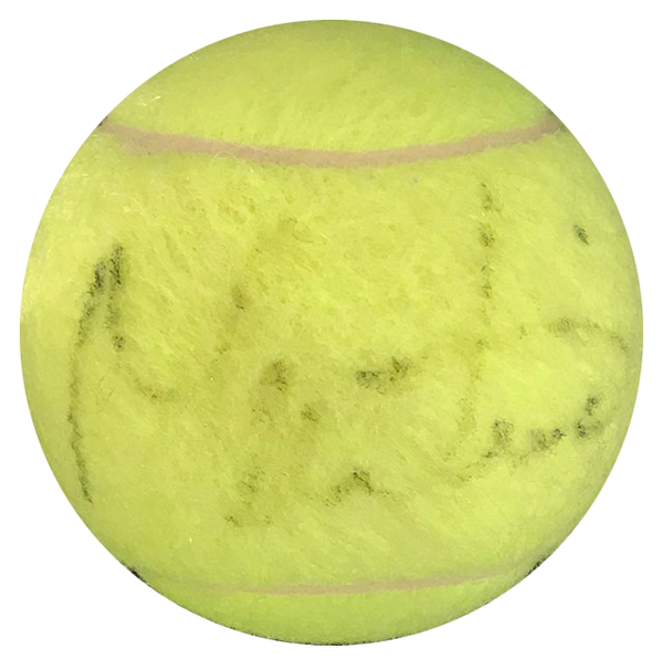 Martina Navratilova Autographed Tennis Ball (JSA)