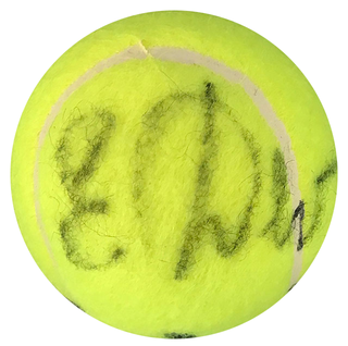 Elena Dementieva Autographed USPTA Pro Penn 1 Tennis Ball (JSA)