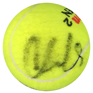 Caroline Wozniacki Autographed Wilson US Open 2 Tennis Ball