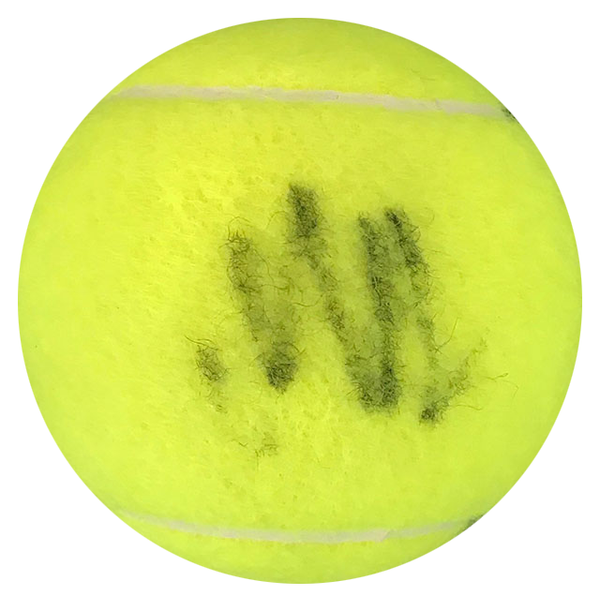Milos Raonic Autographed Wilson US Open 2 Tennis Ball