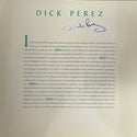 Dick Perez Signed Baseball Masterpieces Booklet 1990 HOF Museum Bianco Gallery (Beckett)
