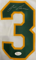 Jose Canseco Autographed Oakland Athletics White Jersey (JSA)