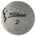 Bob Foster Autographed Titleist 2 Golf Ball
