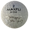 Geoff Ogilvy Autographed MaxFli 2 Golf Ball