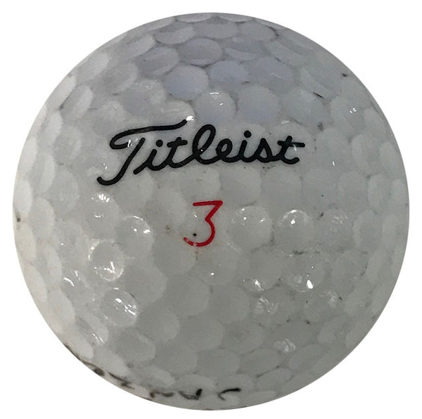 Lee Janzen Autographed Titleist 3 Golf Ball