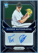 Trevor Rogers Autographed 2021 Prizm Rookie Baseball Card