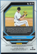 Trevor Rogers Autographed 2021 Prizm Rookie Baseball Card