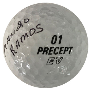 Mando Ramos Autographed 01 Precept EV Golf Ball