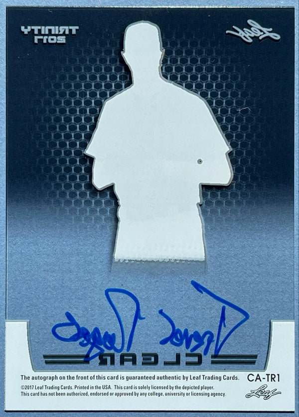 Trevor Rogers Autographed 2017 Leaf Trinity Baseball Card