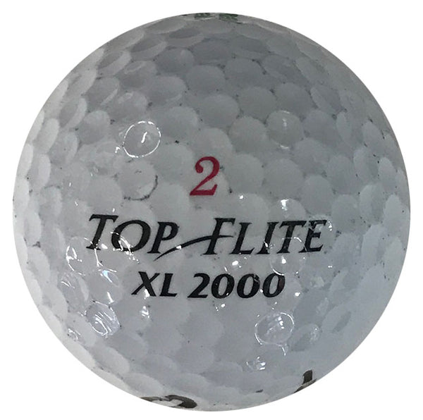 Rocky Thompson Autographed Top Flite 2 XL 2000 Golf Ball