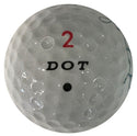 Jose Maria Olazabal Autographed Dot 2 Golf Ball
