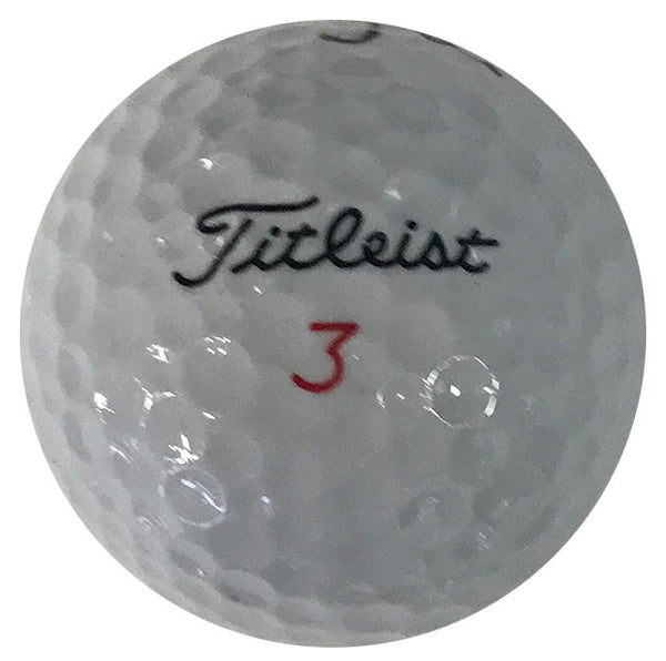 Bryant Gumbel Autographed Titleist 3 Golf Ball