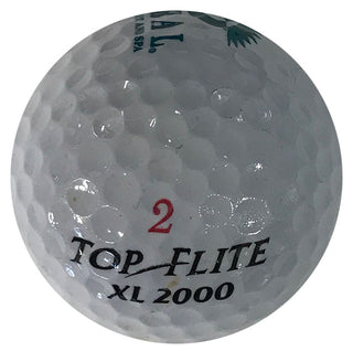 Tommy Tolles Autographed Top Flite 2 XL 2000 Golf Ball