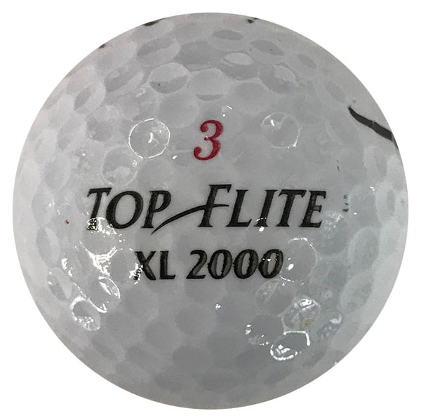 Aaron Badderly Autographed Top Flite 3 XL 2000 Golf Ball