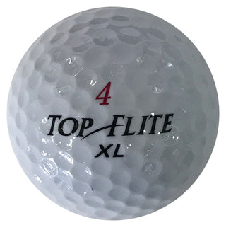 Bob Burns Autographed Top Flite 4 XL Golf Ball