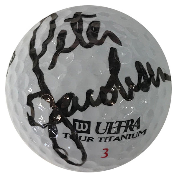 Peter Jacobsen Autographed Ultra Tour Titanium 3 Golf Ball