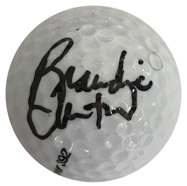 Brandie Burton Autographed Pinnacle 4 Golf Ball