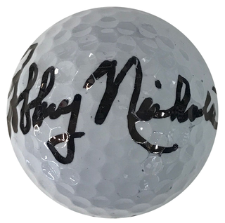 Bobby Nichols Autographed Top Flite 4 XL-Ti Golf Ball