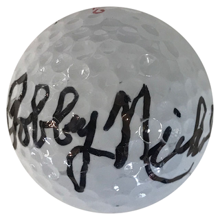 Bobby Nichols Autographed Top Flite 2 XL Golf Ball