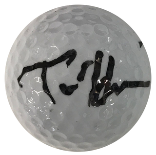 Tim Herron Autographed Pinnacle 3 Golf Ball