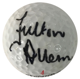 Fulton Allen Autographed Executive 4 Golf Ball