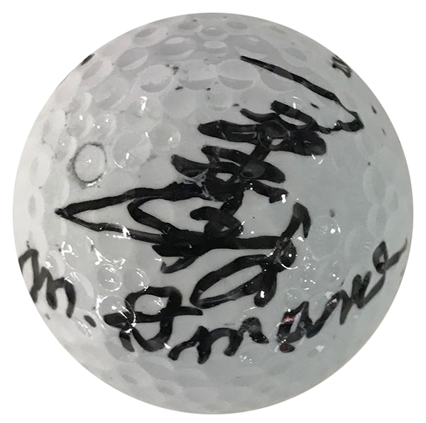 Masaru Amano Autographed Ultra 4 Golf Ball