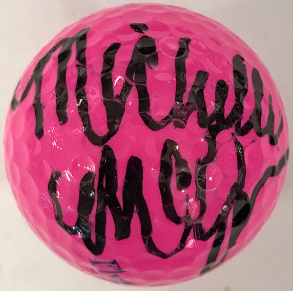 Michelle McGann Autographed Flying Lady 4 Golf Ball