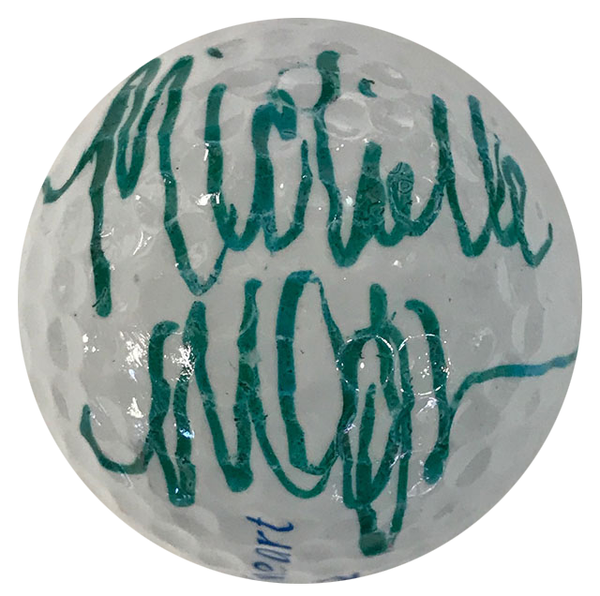 Michelle McGann Autographed Sweetheart 2 Golf Ball