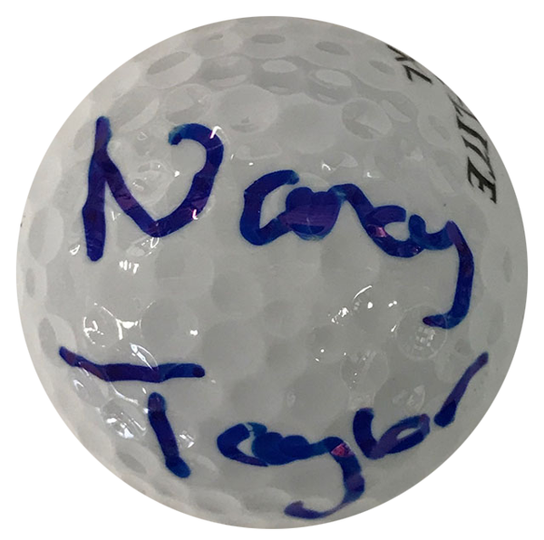 Nancy Taylor Autographed Top Flite 3 XL Golf Ball