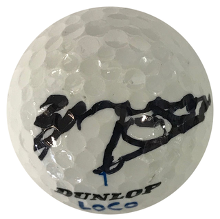 Choi Kyung-Ju Autographed Dunlop Loco 1 Golf Ball