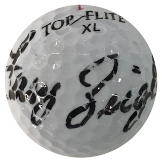 Larry Ziegler Autographed Top Flite 1 XL Golf Ball