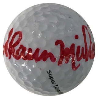 Shaun Micheel Autographed Top Flite 3 XL 2000 Golf Ball